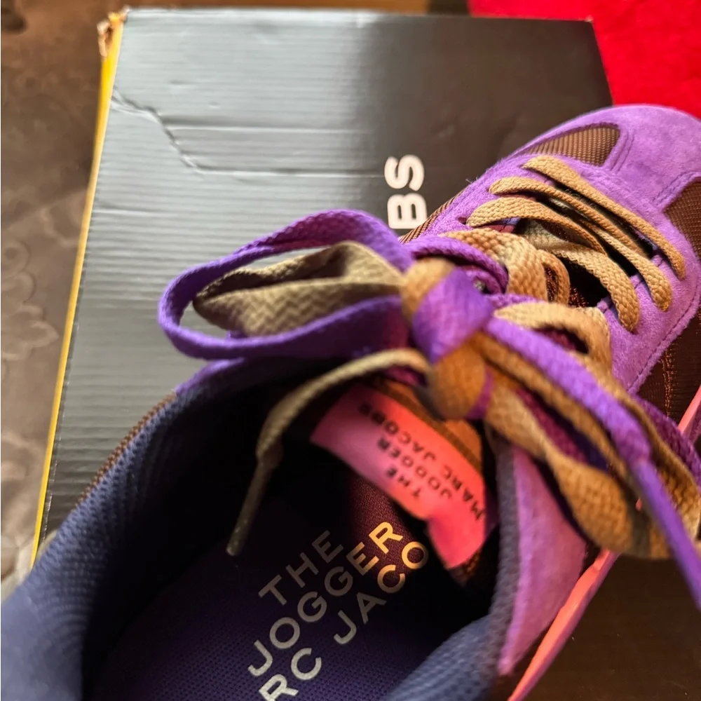 Purple and Pink Jogger Sneakers - Picture 3 of 10